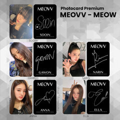 KPOP Album MEOW Bonus Card