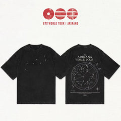 BTS Constellation Graphic Cotton T-shirt