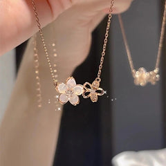Niche Women's Cherry Blossom Necklace