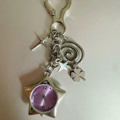 Star Shaped Watch Keychain Pendant⭐️