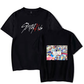 SKZ Pattern Print Short-sleeved T-shirt