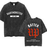Vintage Babymonster Batter Up Washed T-shirt