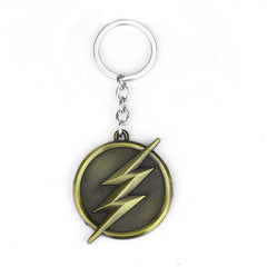Trendy Comic Flash Logo Keychain Pendant