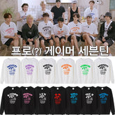 Kpop Graphic Printed Round Neck Sweatshirt