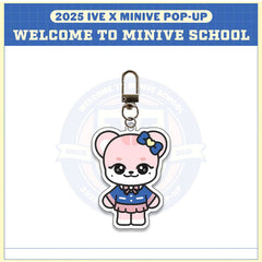 "MINIVE" Cartoon Acrylic Keychain Pendant