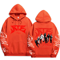 KPOP ATE Graphic Printed Loose Hoodie