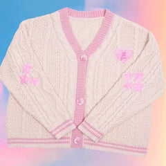 Women's Embroidered Cardigan Casual Sweater