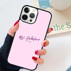 Salvatore Letter Soft IPhone Case