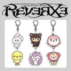 REVERXE Acrylic Keychain Pendant