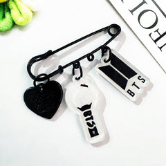 BTS Lightstick Acrylic Pin Brooch