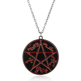 Supernatural Summoning Circle Pendant Necklace