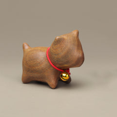 Solid Wood Carving Pet Ornament