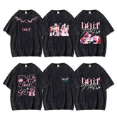 SKZ Album DO IT Logo Print Washed T-shirt