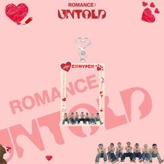 KPOP Album Card Insert Keychain Pendant