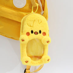 Kpop Cartoon Plush Pencil Case Pendant