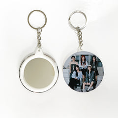 ITZY 2025 SEASON'S GREETINGS Badge Mirror Keychain