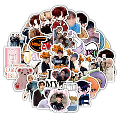60 Kpop Waterproof Stickers