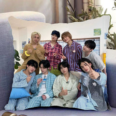 SKZ Poster Double-sided Throw Pillow