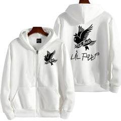 Unisex Anime Titan Print Zipper Hoodie