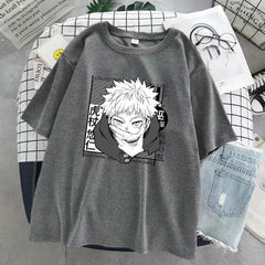 Unisex Retro Anime Pattern Loose T-Shirt