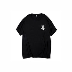 Unisex Kpop Printed Loose Short Sleeved Cotton T-shirt