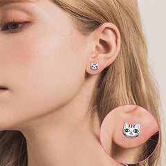 Cute Cartoon Cat Earrings
