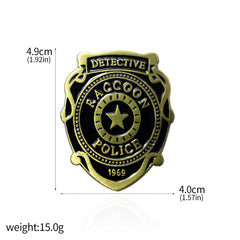 Game Raccoon City Detective Brooch Badge