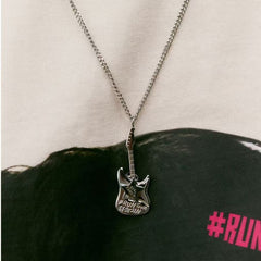 KPOP Violin Star Pendant Necklace