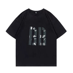 JAEHYUN RIWOO Printed Cotton T-shirt