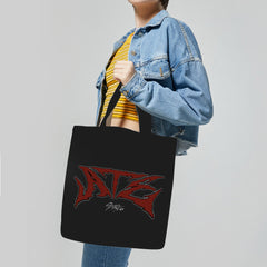 Kpop ATE Pattern Print Canvas Handbag