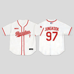JUNGKOOK SUGA V ARIRANG Baseball Jersey