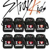 I Love SKZ Cute Print Pattern Crossbody Bag