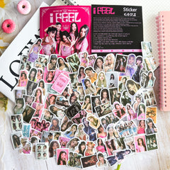 99PCS IDLE Album Luggage Stickers