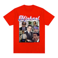 Michael Scott Collage Print T-shirt