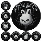 Evil Skz Badge Keychain Bag Pendant