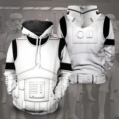 Unisex Comic Character 3D Cosplay Pullover Hoodie