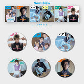 CORTIS Magazine Cover Badge Mirror Keychain