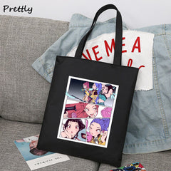 KPOP Poster Printed Canvas Tote Bag