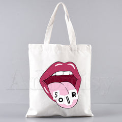 Olivia Printed Canvas Shoulder Bag