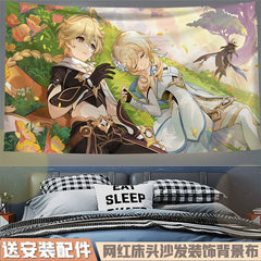 Game Family Photo Hanging Tapestry Decoration