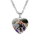 Twilight Heart Pendant Necklace