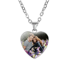 Twilight Heart Pendant Necklace