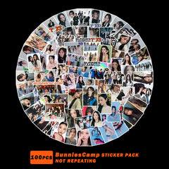 100PCS NJ Decorative Stickers