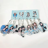 H2H "FOCUS" Cartoon Acrylic Keychain Set