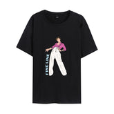 Unisex Graphic Print Round Neck Short Sleeve T-shirt