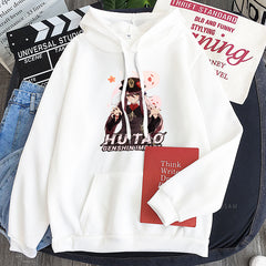 Trendy Game HUTAO Printed Loose Hoodie