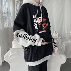 Trendy Game Printed Pullover Casual Hoodie