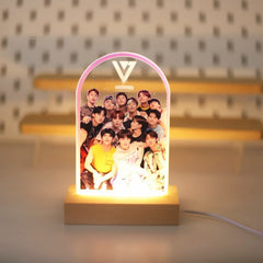 Kpop Style Wooden Night Light