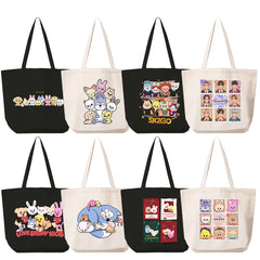 Cartoon Doll Tote Shoulder Bag