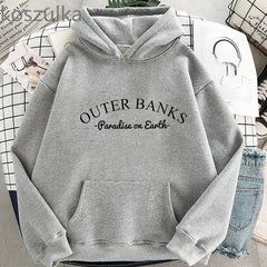Trendy Casual Letter Printed Long-sleeved Hoodie